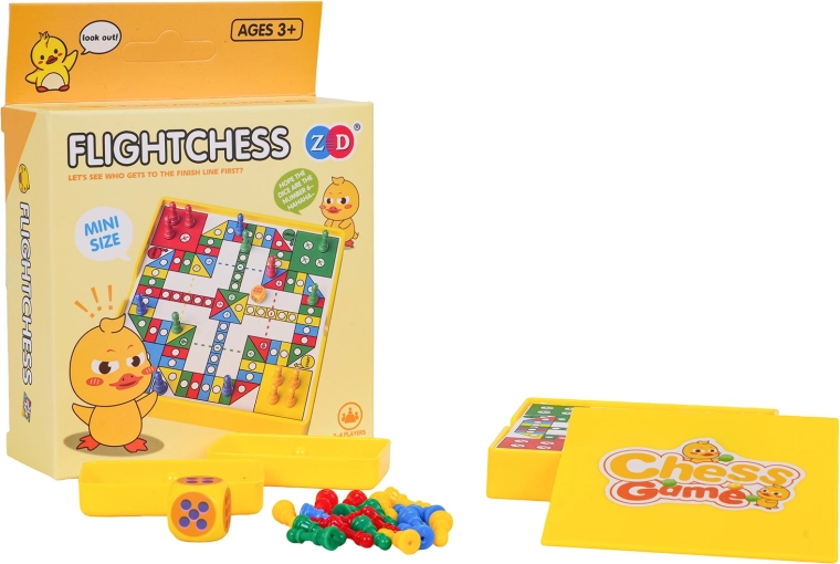 Cestovní stolní hra Ludo mini – kachna