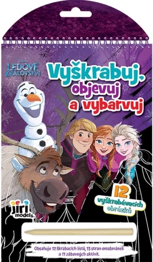 Vyškrabuj, objevuj, vybarvuj Ledové království