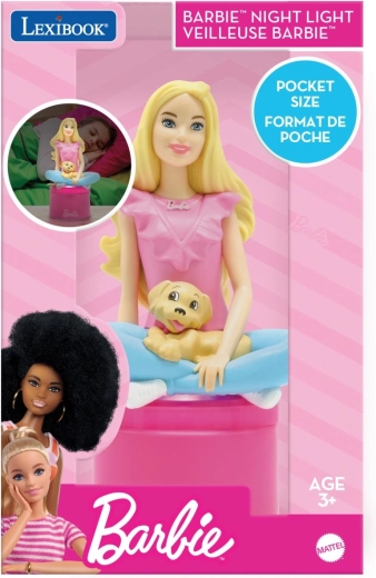 Lexibook kapesní 3D lampička Barbie