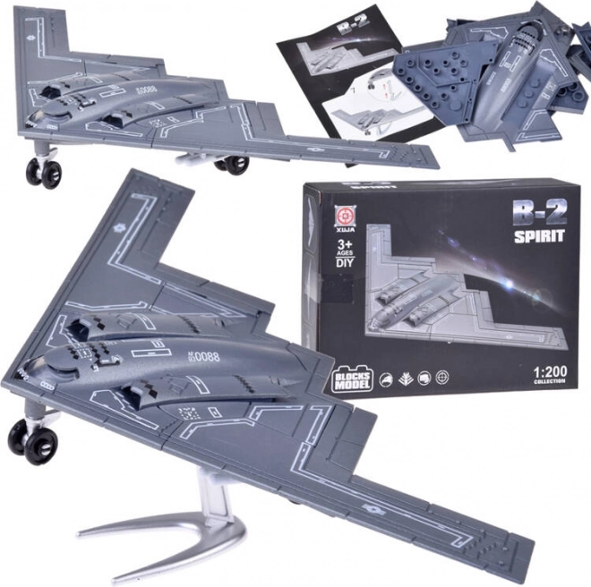 Stavebnicová sada modelu letadla B-2 Spirit 1:200
