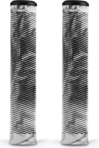 Soke gripy na koloběžku černo-bílé 160 mm 2 ks