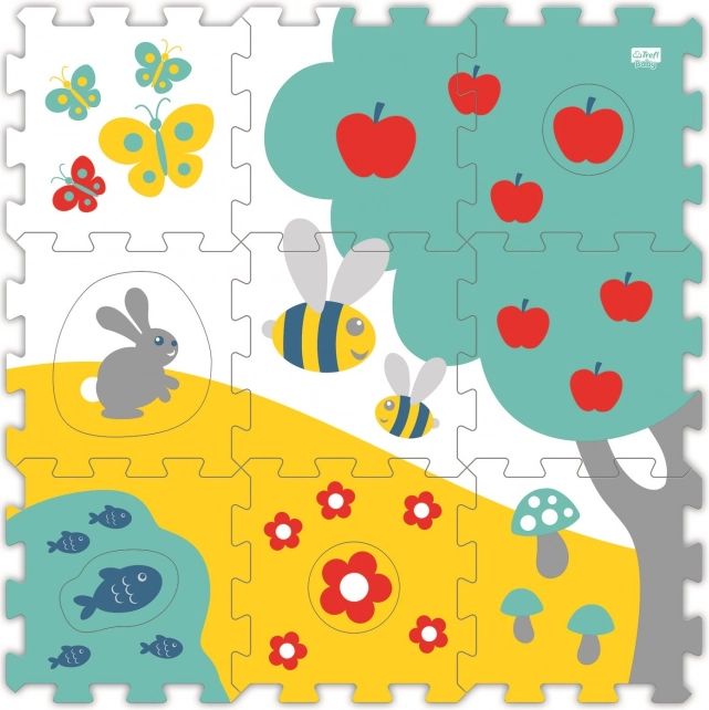 Moje první pěnové puzzle Louka TREFL