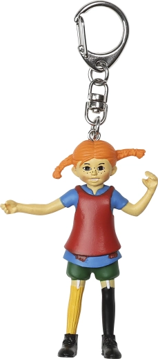 Pippi – přívěsek na klíče s figurkou Pippi Dlouhé punčochy