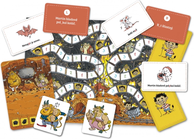 Pekelné učení s čertíkem Kvítkem: vyjmenovaná slova