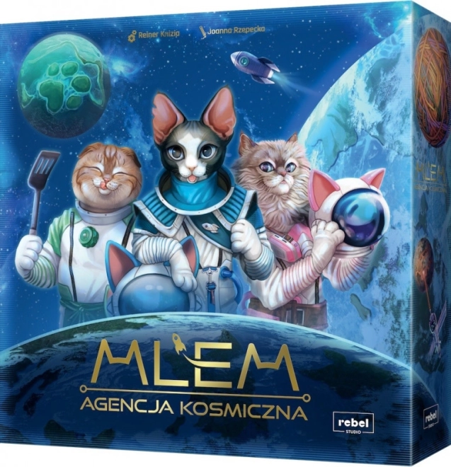Mlem: kosmická agentura – rodinná desková hra o kočkách ve vesmíru
