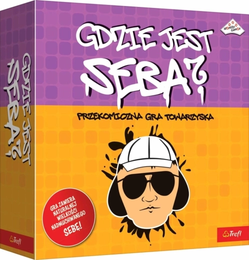 Společenská hra Trefl Gdzie jest Seba?