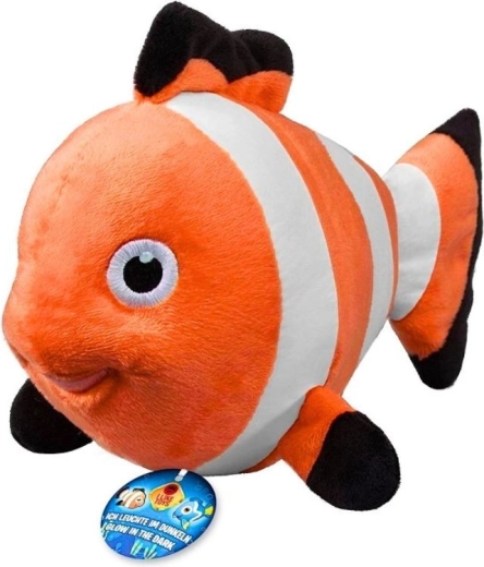 Plyšová rybka Nemo svítící ve tmě