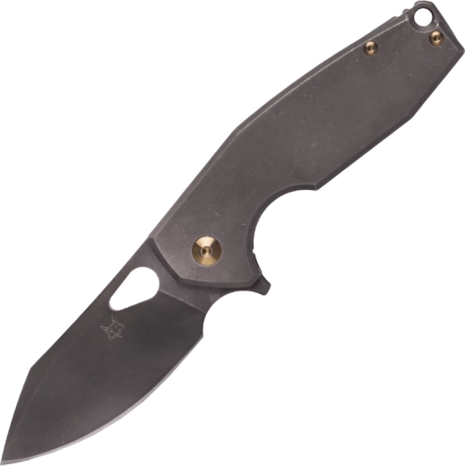 Vreckový nůž FOX Yaru 7 cm, titan, bronz, Stonewash PVD
