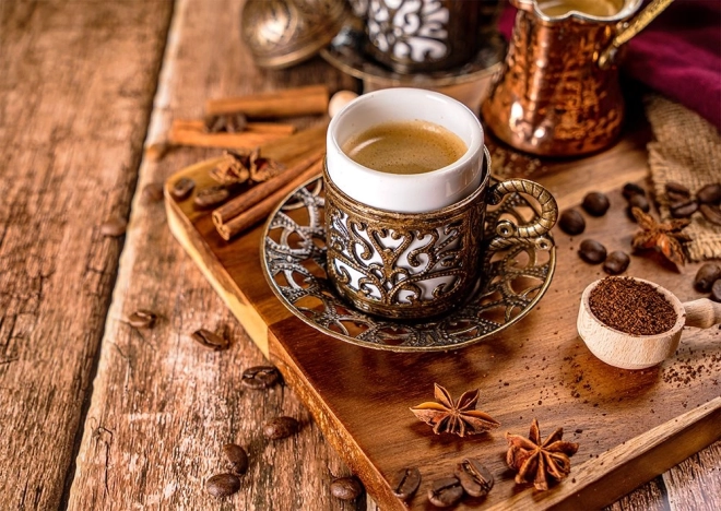 Puzzle Miluji kávu 1000 dílků