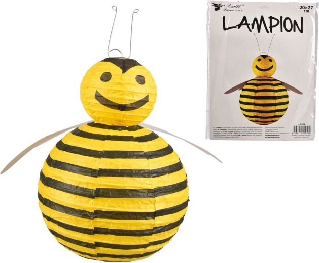 Lampion včelka žlutý