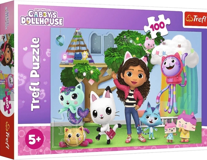 Puzzle Lilo & Stitch 100 dílků Trefl