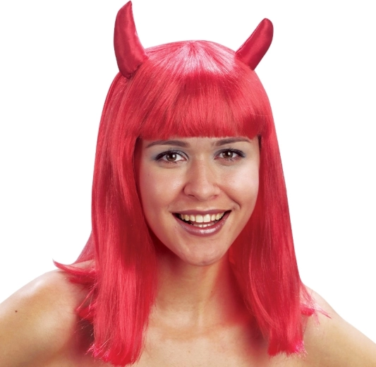 Paruka čertice červená pro děti