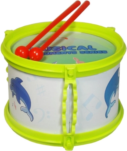 Dětský hudební bubínek s mořským motivem
