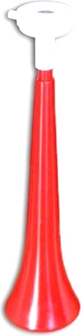 Fandící trumpeta 30,5 cm – červená