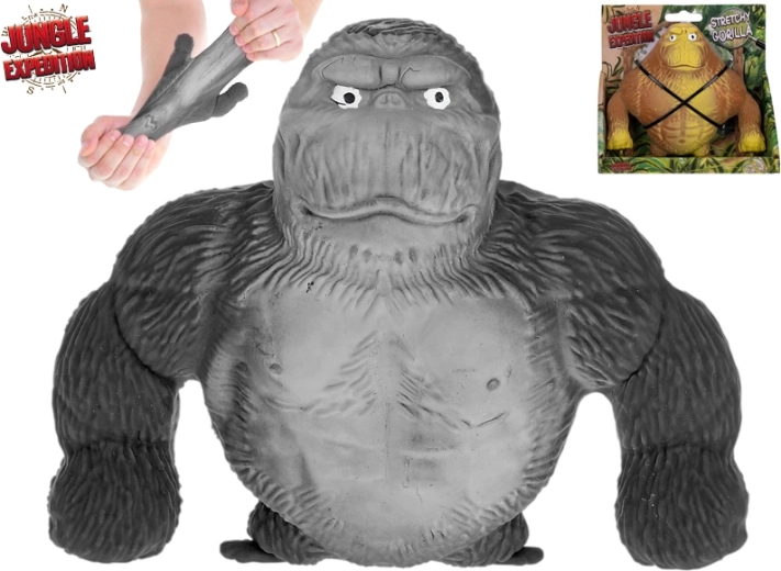 Jungle Expedition strečová figurka gorily 13 cm