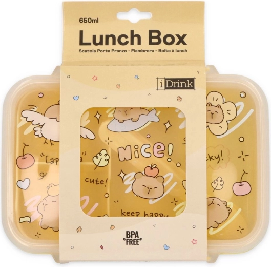 Svačinový box kapybara - 1 kus