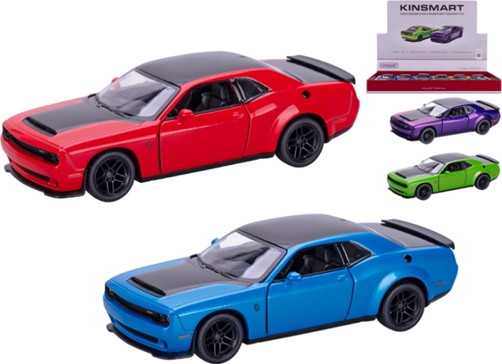 Kovový model auta Dodge Challenger SRT 170 1:40 Kinsmart