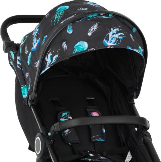 Petite&Mars limitovaná stříška na kočárek Street+/Street2 Jellyfish