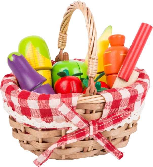 Nákupní košík se zeleninou SMALL FOOT