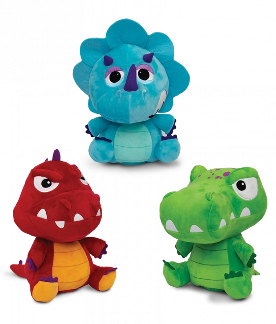 Praskající dinosauří vejce se zvukem