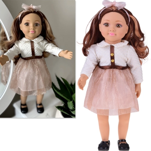 Panenka May May Girl 48 cm s melodií a měkkým tělem