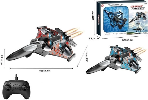 Rádiem ovládaný stíhací dron s nabíjením