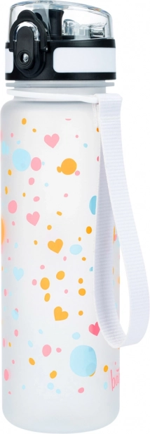 Tritanová láhev na pití s motivem srdíček 500 ml