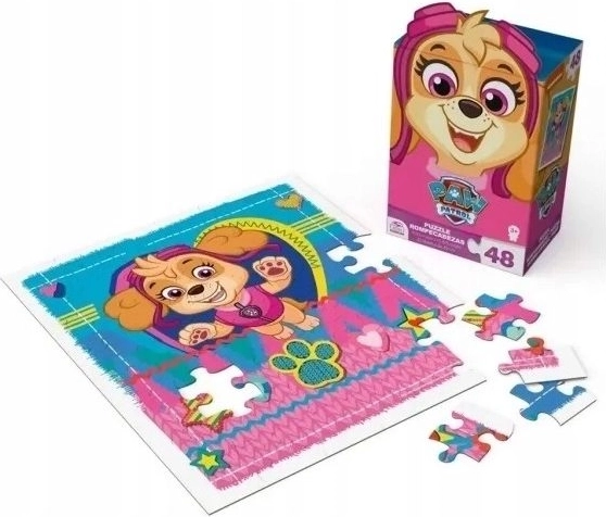 Spin Master Tlapková patrola puzzle XL Skye 48 dílků