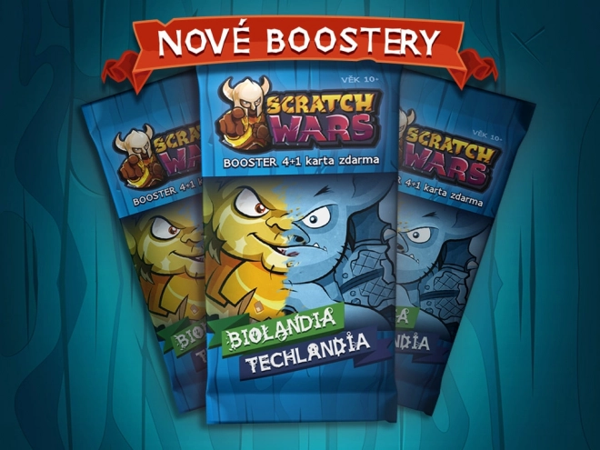SCRATCH WARS – rozšiřující balíček Tech vs Bio