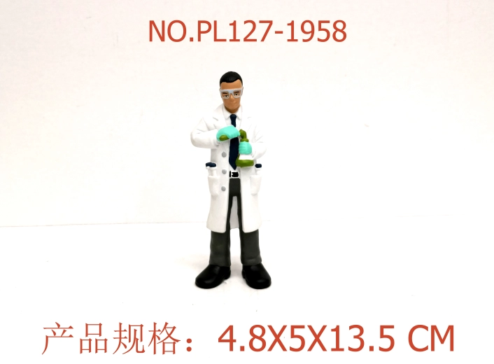 Figurka chemik 13,5 cm - 1 kus