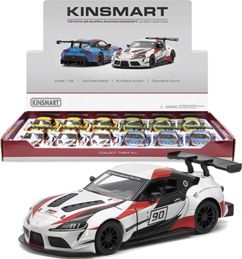 Kovový model Toyota GR Supra Racing