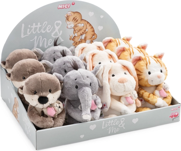 NICI plyšový pultový display Little & Me 20 cm (12 ks)