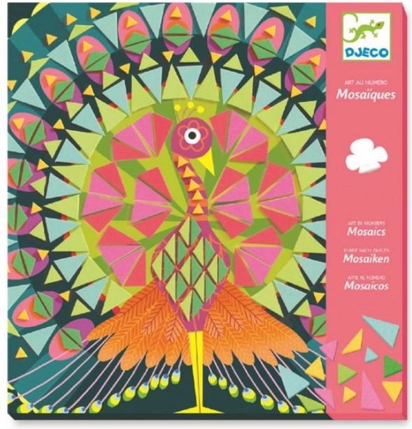 DJECO Mozaikové obrázky Páv a Sova