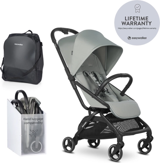 EASYWALKER sportovní kočárek Rockey S – Zelená