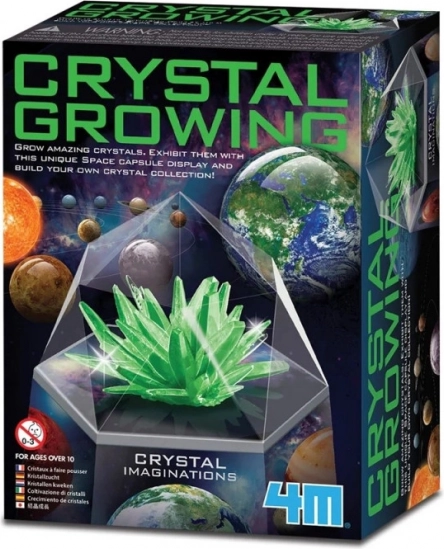 Vzdělávací sada pěstování krystalů – zelená