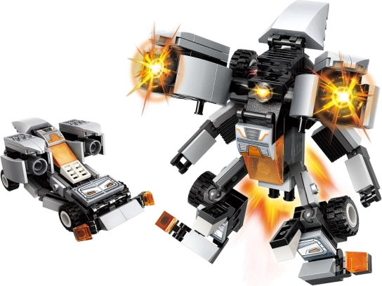 Qman Guardian of Star's Core Stříbrné Dělo 2v1