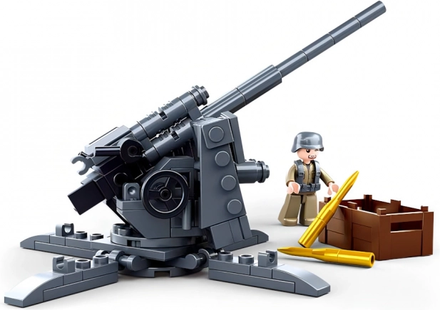 Sluban Army WW2 M38-B0852 Protiletadlový kanón