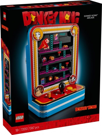 LEGO Super Mario retro automat do hry Donkey Kong