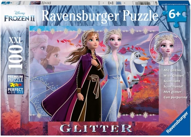 Puzzle 100 Dílků Ledové Království 2