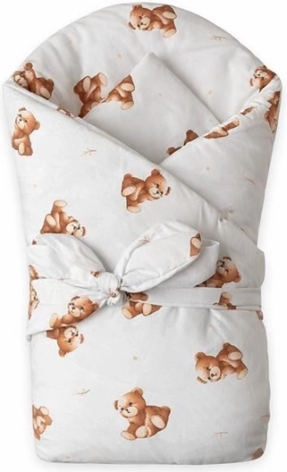 Dětská zavinovačka New Baby Sweet Baby Bears 80 × 80 cm