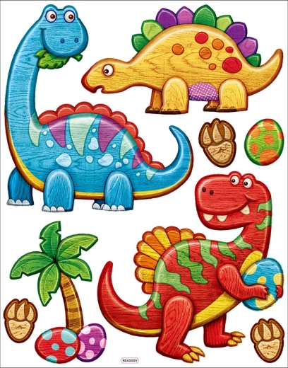 Dekorativní samolepky na zeď Dino