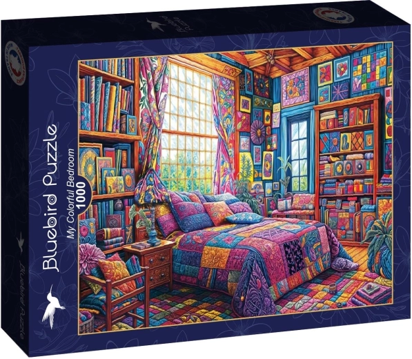 Bluebird puzzle Můj barevný pokoj 1000 dílků