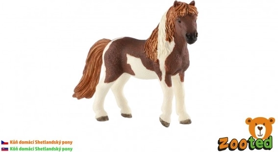 Shetlandský pony figurka z plastu