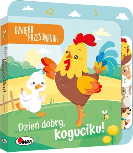 Zvukoposuvná knížka: Dobré ráno, kohoutku