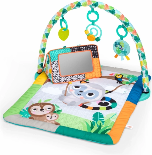 Bright Starts hrací deka Tropical Treetop pro rozvoj motoriky a smyslů