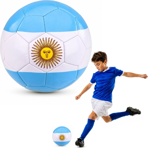 Tréninkový fotbalový míč Argentína, velikost 5 (22 cm)
