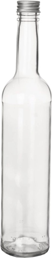 Skleněná láhev s kovovým víčkem 0,5 l