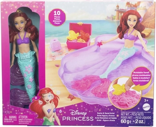 Disney Princess Ariel panenka s bazénkem a doplňky