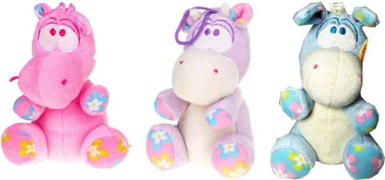 Plyšová zvířátka – oslíci pro nejmenší