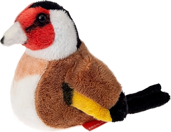 Plyšový stehlík 13 cm – BEPPE ZOO